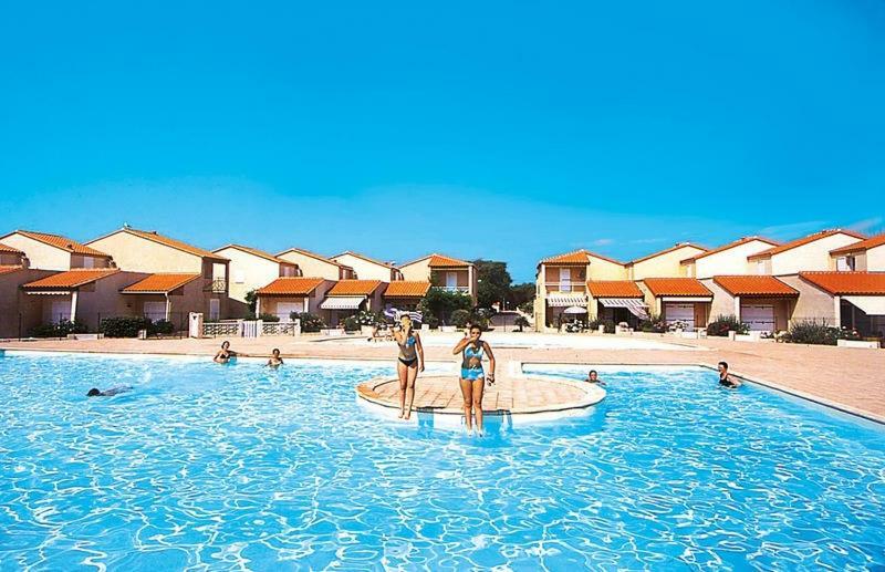 Villa Vue Mer Accès Direct Plage - Piscine Le Barcarès Extérieur photo